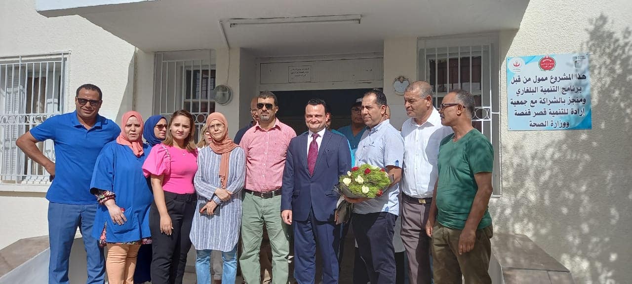 Посланик Веселин Дянков участва в церемония по откриване на общинския медицински диспансер в град Ел Ксар Гафса